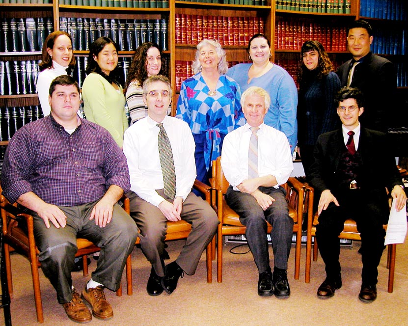 Natalie, Dan, Winie, Claudia, Brian, Roberta, Jerry, Karen, Dawn, Peter, Eric 